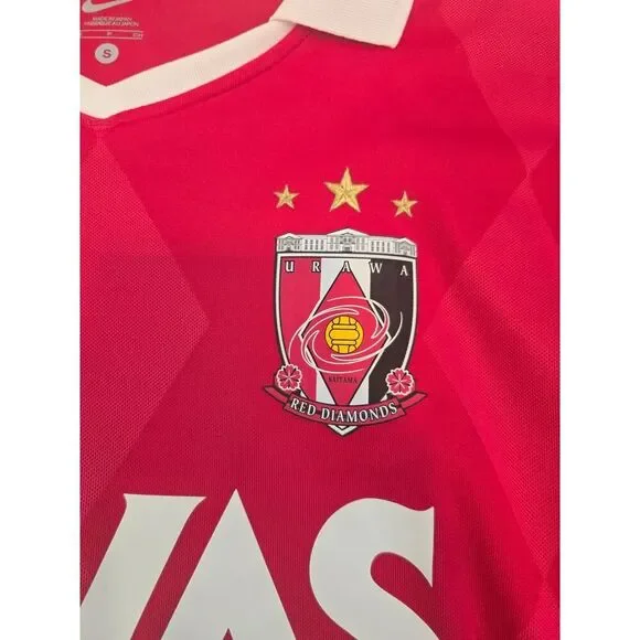 Nike Urawa Red Diamonds Jersey Men's S Japan J-League LS SAVAS